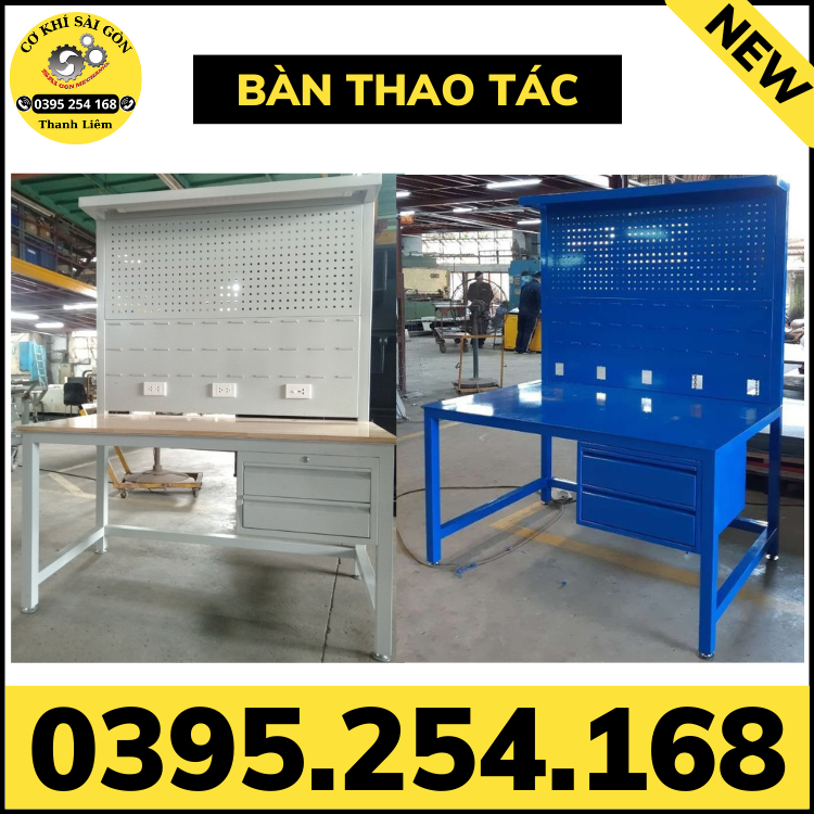Bàn nguội sửa chữa cơ khí và lắp ráp linh kiện